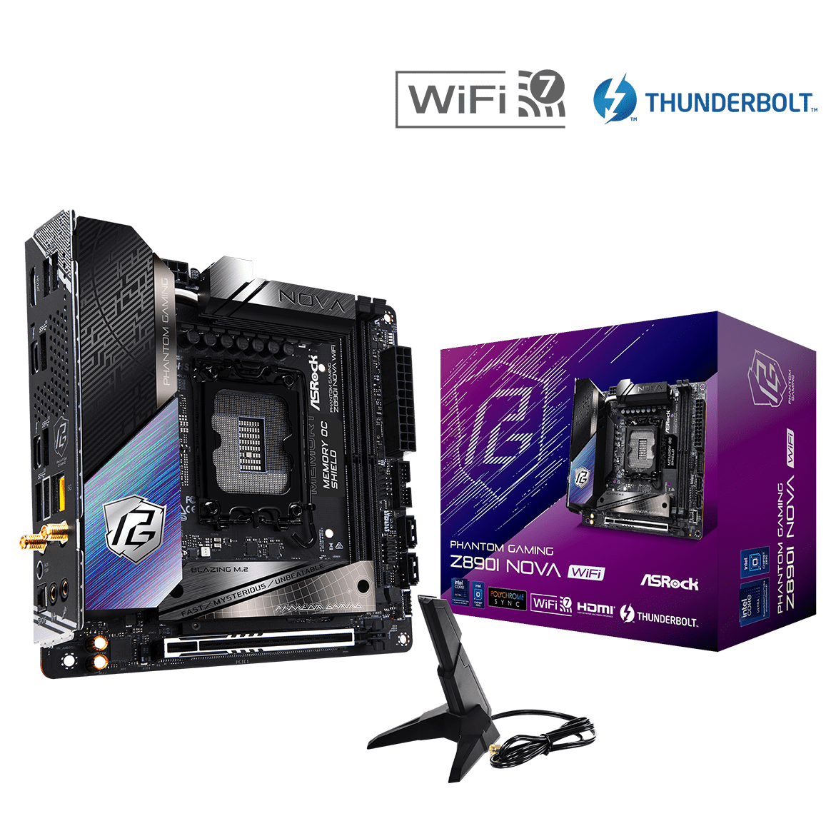 ASRock Z890I NOVA WIFI7 + TB4